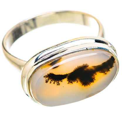 Ana Silver Co Scenic Dendritic Agate Ring Size 8.25 (925 Sterling Silver)