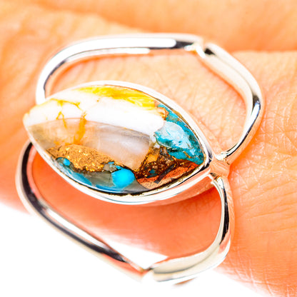 Spiny Oyster Turquoise Ring Size 10.25 (925 Sterling Silver) RING136818