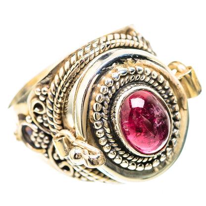 Poison Pink Tourmaline Ring Size 7 (925 Sterling Silver) RING137012