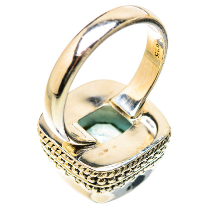Blue Topaz Ring Size 6.5 (925 Sterling Silver) RING135393