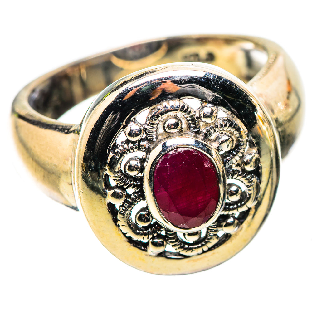 Ana Silver Co Ruby Ring Size 9 (925 Sterling Silver)