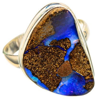 Boulder Opal 925 Sterling Silver Ring Size 9.75 (925 Sterling Silver) RING137741