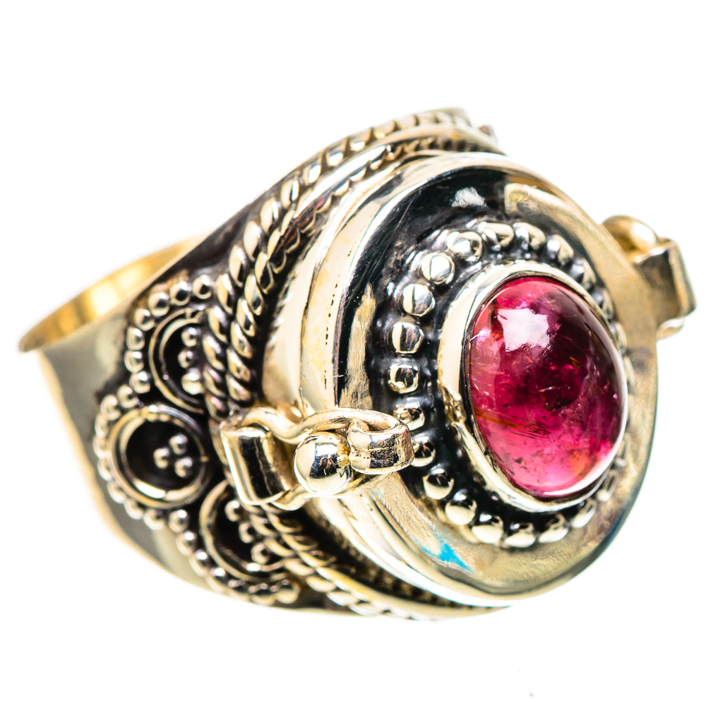 Poison Pink Tourmaline 925 Sterling Silver Ring Size 7 (925 Sterling Silver) RING137629