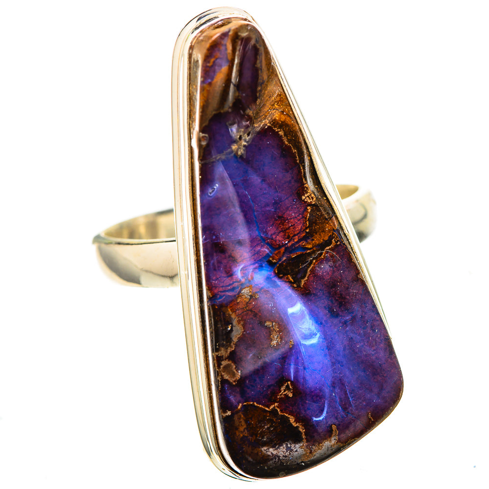 Large Boulder Opal Ring Size 8.25 (925 Sterling Silver) RING136549