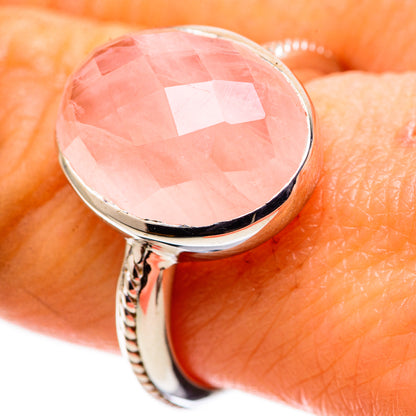Rose Quartz Ring Size 9 (925 Sterling Silver) RING135605