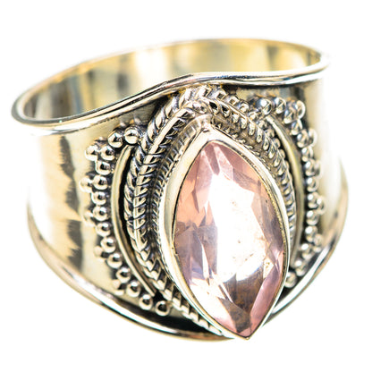 Rose Quartz 925 Sterling Silver Ring Size 9.25 Ana Co R136287