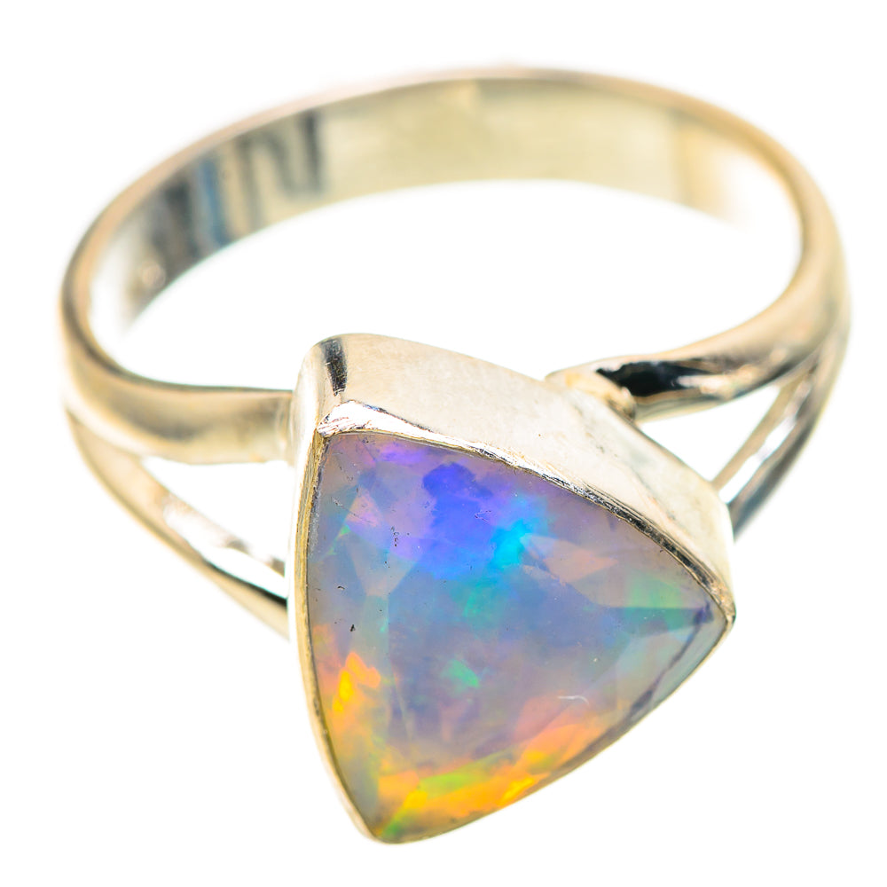 Aura Opal 925 Sterling Silver Ring Size 6.5 Ana Co R136326