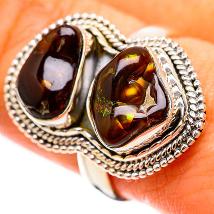 Mexican Fire Agate Ring Size 9 (925 Sterling Silver) RING135506