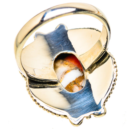 Spiny Oyster Turquoise 925 Sterling Silver Ring Size 9 Ana Co R135252
