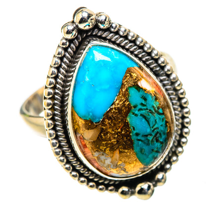Ana Silver Co Spiny Oyster Turquoise Ring Size 9 (925 Sterling Silver)