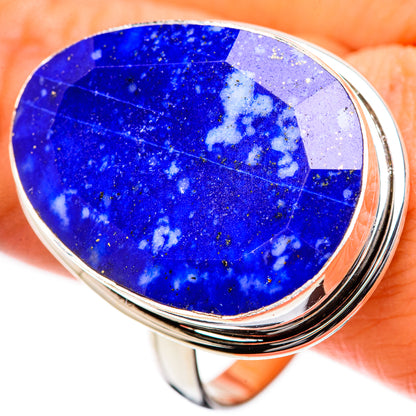 Large Lapis Lazuli Ring Size 14 (925 Sterling Silver) RING135551