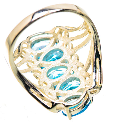 Blue Topaz Ring Size 9 (925 Sterling Silver) RING135794