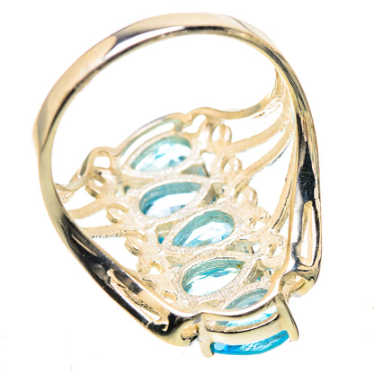 Blue Topaz Ring Size 10 (925 Sterling Silver) RING135395