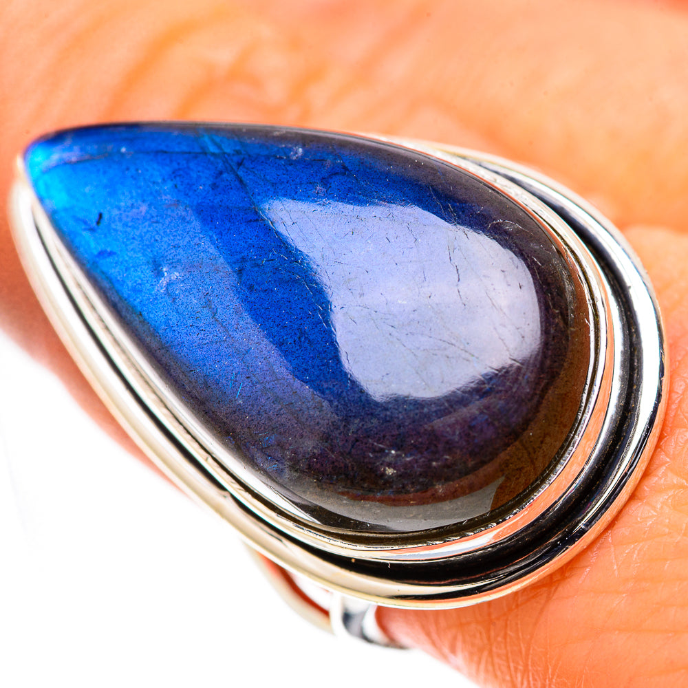 Ana Silver Co Large Labradorite Ring Size 8.75 (925 Sterling Silver)