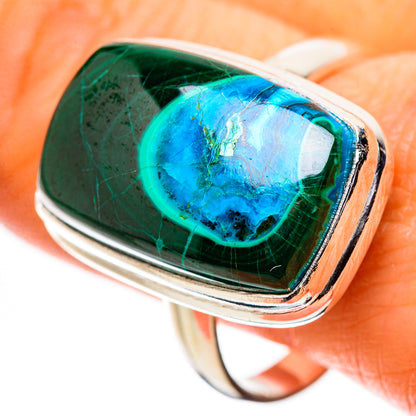 Ana Silver Co Malachite In Chrysocolla Ring Size 12 (925 Sterling Silver)