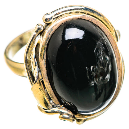 Black Onyx Ring Size 7.25 (925 Sterling Silver) RING135611