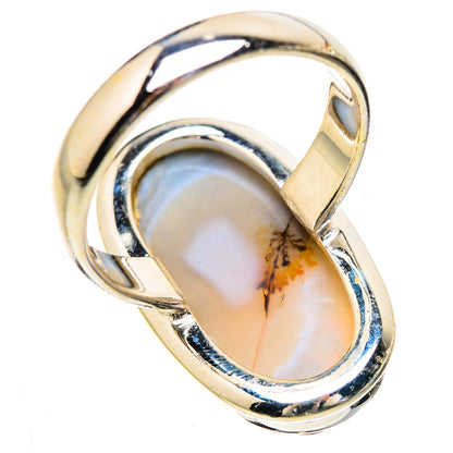Scenic Dendritic Agate Ring Size 6.25 (925 Sterling Silver) RING135329