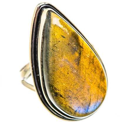 Ana Silver Co Large Labradorite Ring Size 8.75 (925 Sterling Silver)