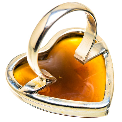 Botswana Agate Ring Size 7.25 (925 Sterling Silver) RING134978