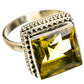 Faceted Citrine Ring Size 11 (925 Sterling Silver) RING135420