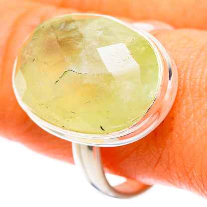 Prehnite Ring Size 10 (925 Sterling Silver) RING135397