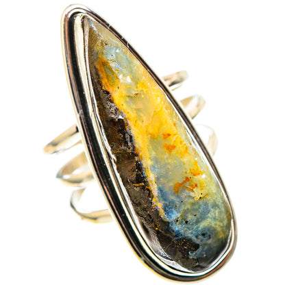 Large Australian Boulder Opal Ring Size 8 (925 Sterling Silver) RING136964
