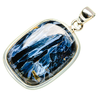 Pietersite Pendant 1 5/8" (925 Sterling Silver) PD36859