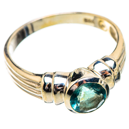 Blue Topaz Ring Size 8 (925 Sterling Silver) RING135876