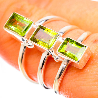 Peridot 925 Sterling Silver Ring Size 8.5 Ana Co R135263