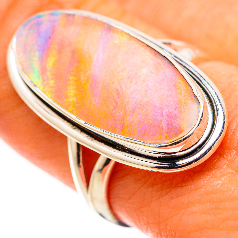Aura Opal Ring Size 8.25 (925 Sterling Silver) RING134616
