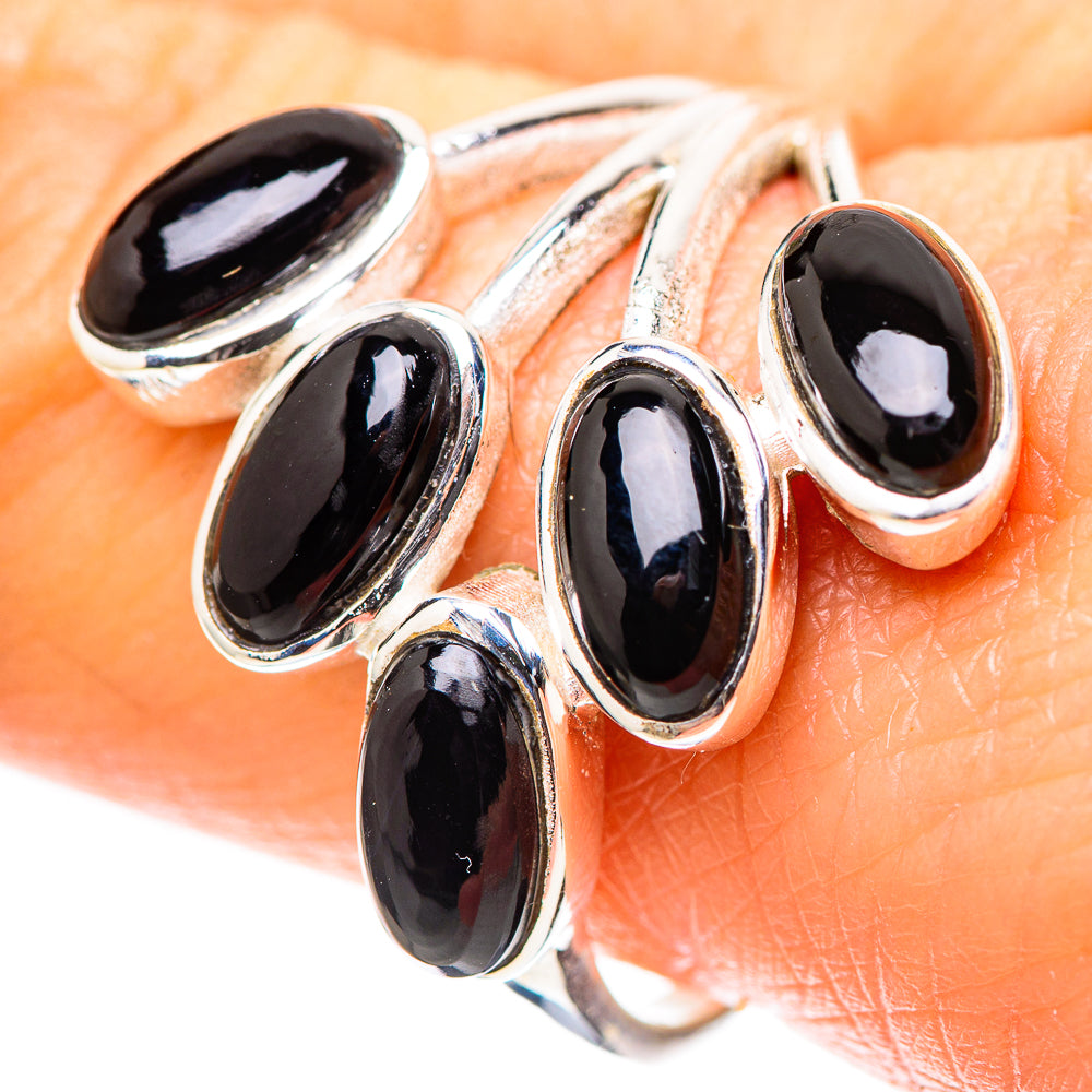 Black Onyx 925 Sterling Silver Ring Size 10 (925 Sterling Silver) RING137391