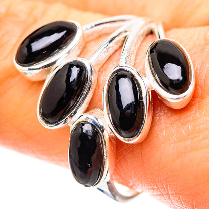Black Onyx 925 Sterling Silver Ring Size 10 (925 Sterling Silver) RING137391
