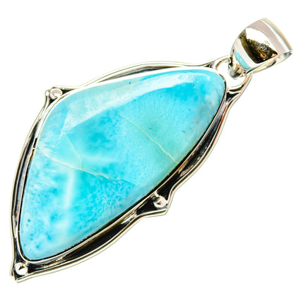 Larimar Pendant 2" (925 Sterling Silver) PD36364