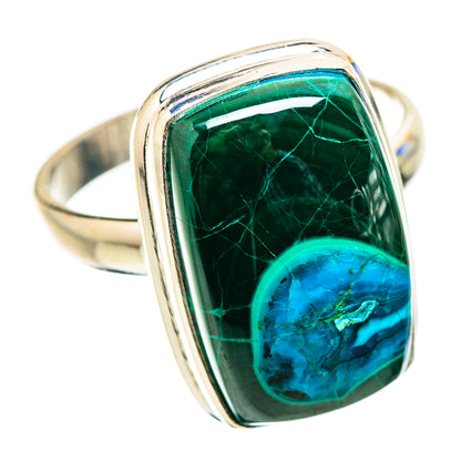 Ana Silver Co Malachite In Chrysocolla Ring Size 12 (925 Sterling Silver)