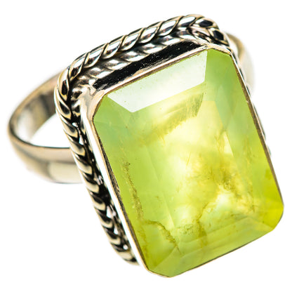Prehnite Ring Size 10.75 (925 Sterling Silver) RING134578