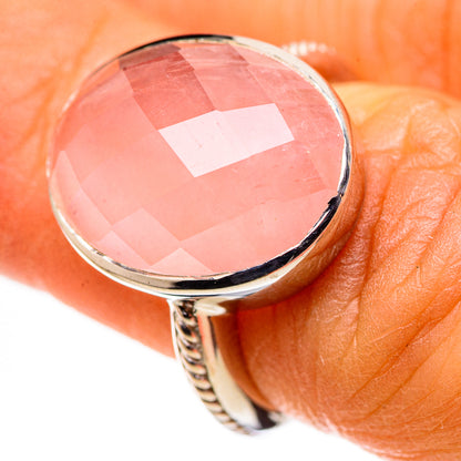 Rose Quartz Ring Size 5.5 (925 Sterling Silver) RING134770