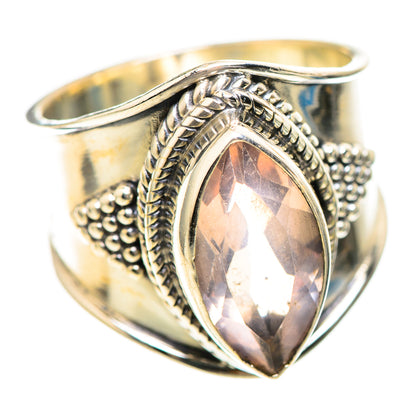Rose Quartz 925 Sterling Silver Ring Size 6.5 Ana Co R136318