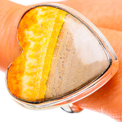 Large Mookaite Ring Size 9.75 (925 Sterling Silver) RING135789