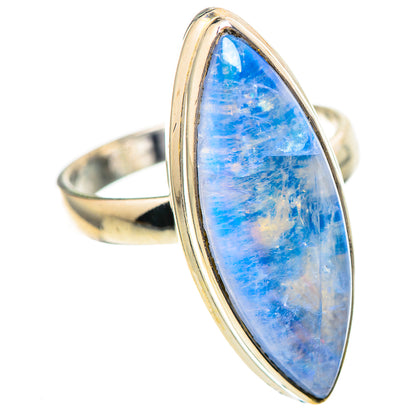 Rainbow Moonstone 925 Sterling Silver Ring Size 8.5 Ana Co R136281