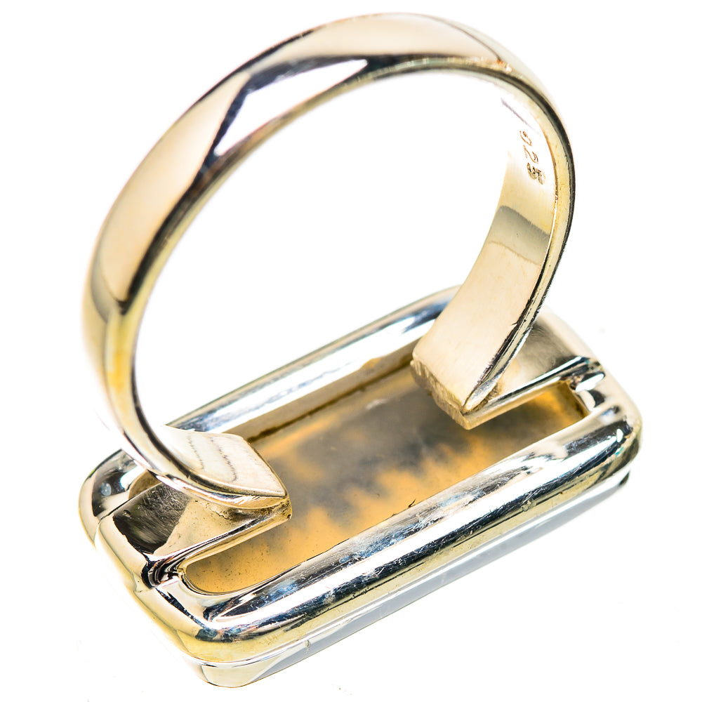 Scenic Dendritic Agate Ring Size 7 (925 Sterling Silver) RING135284