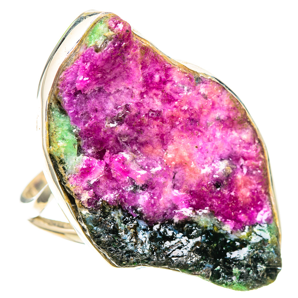 Large Ruby Zoisite Ring Size 9 (925 Sterling Silver) RING136545