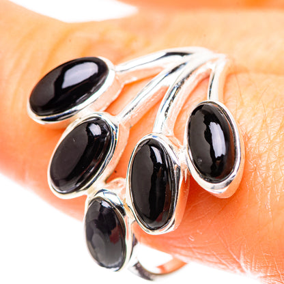 Black Onyx Ring Size 10 (925 Sterling Silver) RING136604