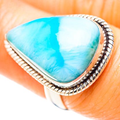 Larimar Ring Size 7 (925 Sterling Silver) RING136732