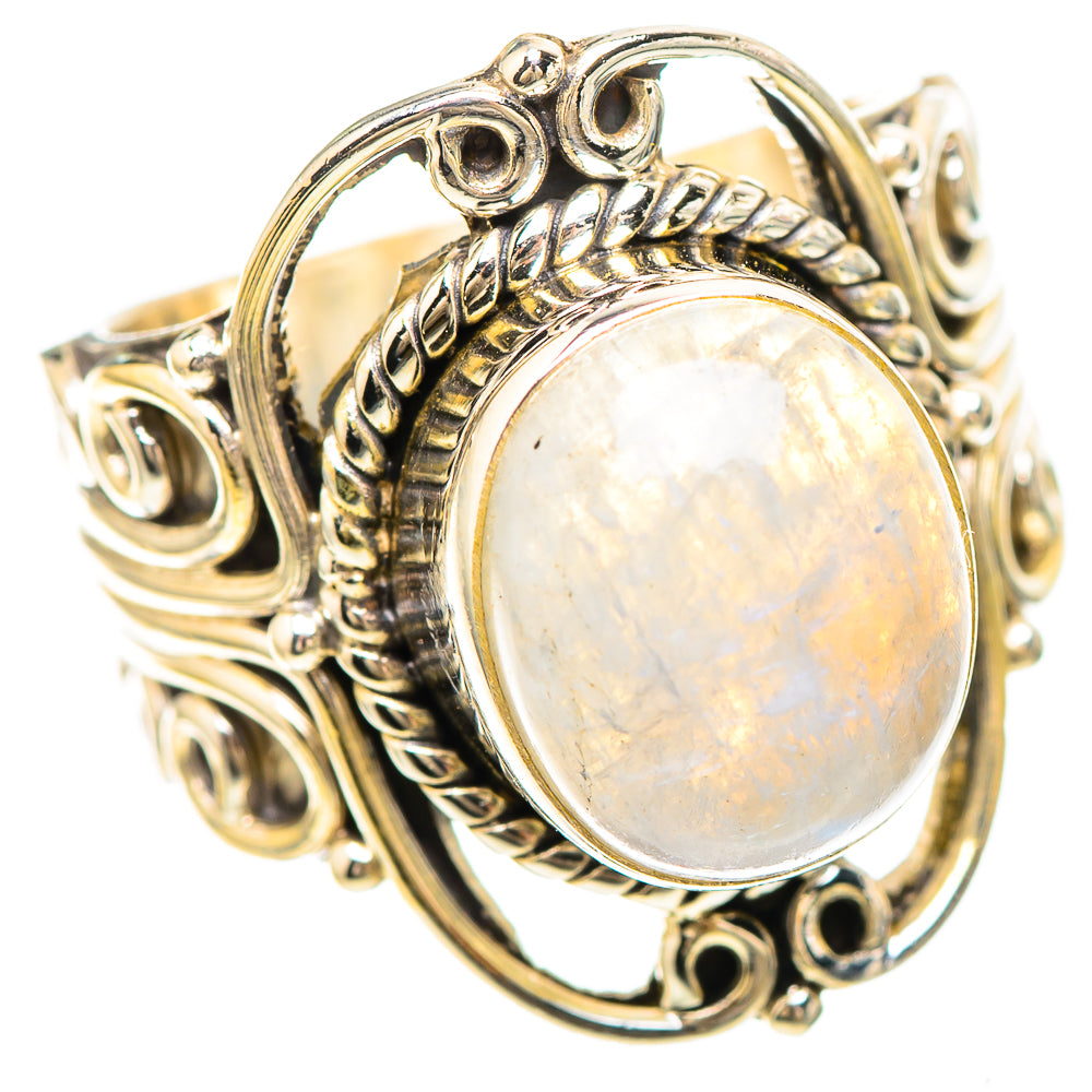 Rainbow Moonstone 925 Sterling Silver Ring Size 6.5 (925 Sterling Silver) RING137291
