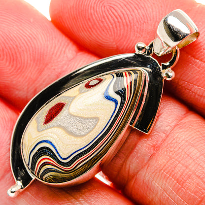 Fordrite 925 Sterling Silver Pendant 1 3/4" (925 Sterling Silver) PD37618