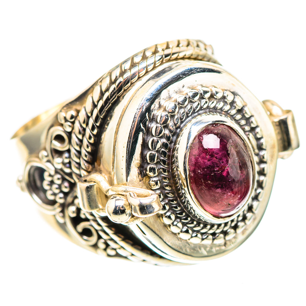 Poison Pink Tourmaline Ring Size 6 (925 Sterling Silver) RING136842