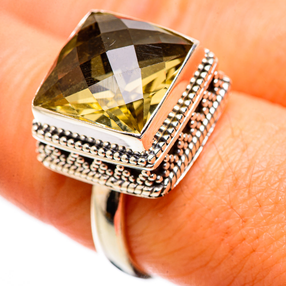 Smoky Quartz Ring Size 8.25 (925 Sterling Silver) RING135448