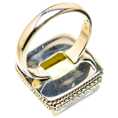 Faceted Citrine Ring Size 8.25 (925 Sterling Silver) RING134779