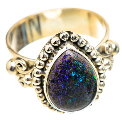 Andamooka Opal 925 Sterling Silver Ring Size 8.75 Ana Co R136278