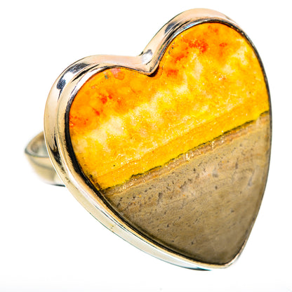 Large Mookaite Ring Size 9.75 (925 Sterling Silver) RING135789